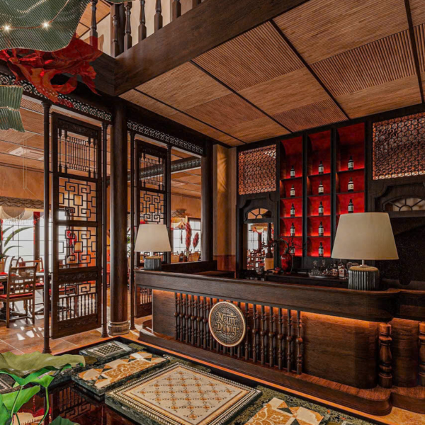 Thiết kế nhà hàng phong cách indochine