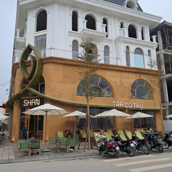 Thi công, hoàn thiện Trà Shan coffee