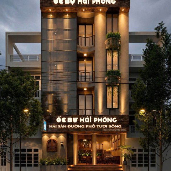 Thiết kế và thi công quán ốc tại Nguyễn Chí Thanh, Hà Nội
