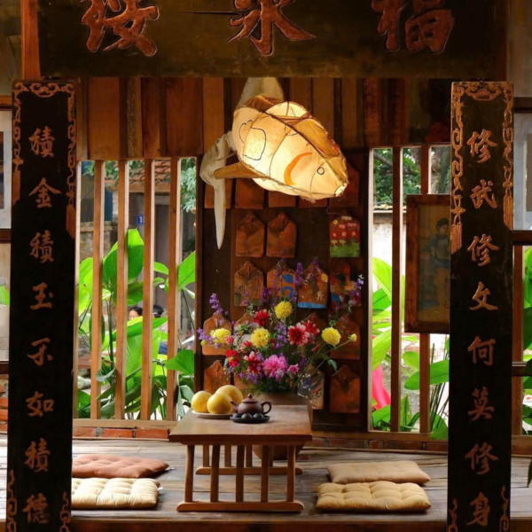Đèn cá thủ công P1