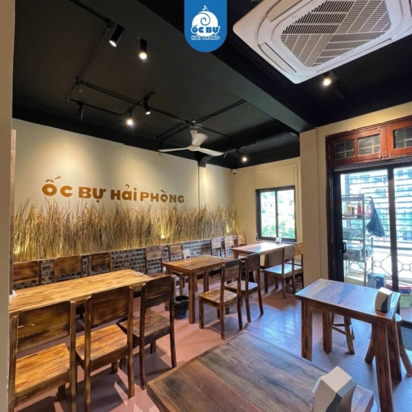 Thi công nhà hàng Ốc trên phố Nguyễn Chí Thanh